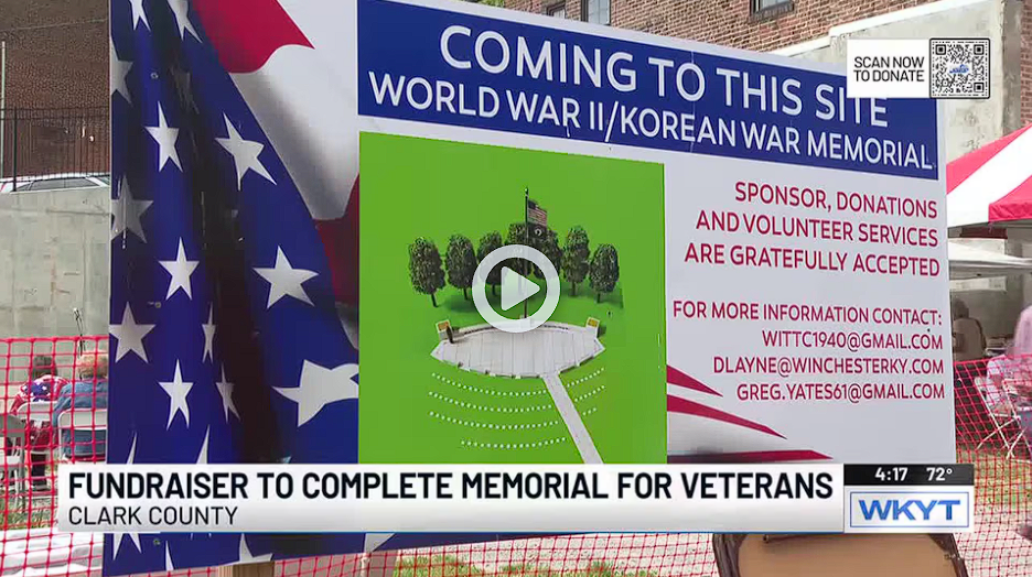 WKYT covers Memorial Day at the memorial site
